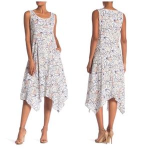 JNY - Sleeveless Linen Blend Floral Dress (10)